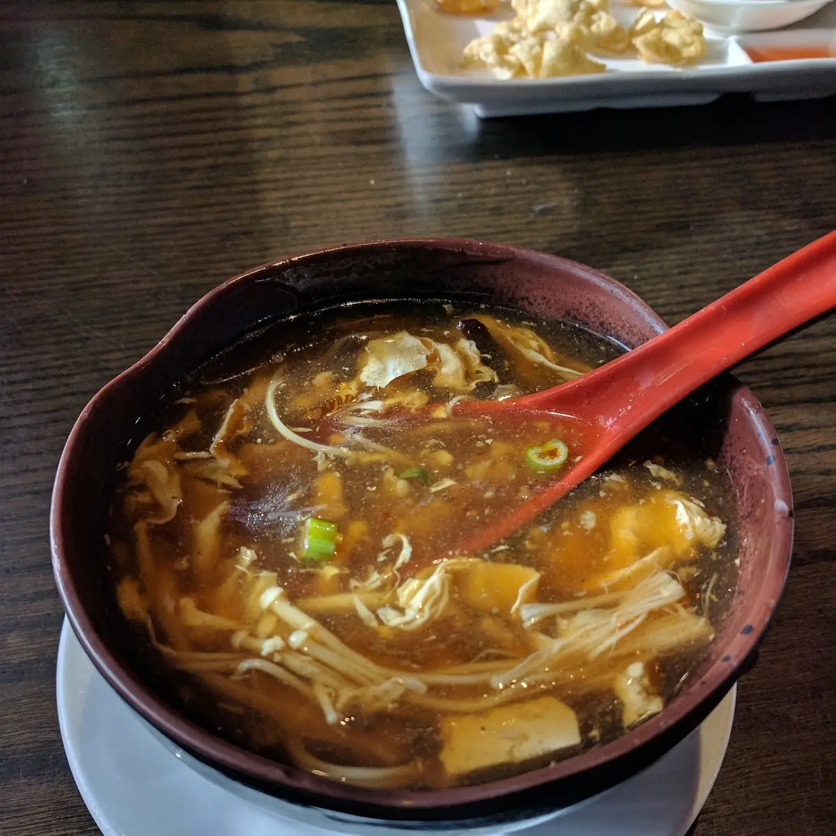 Veggie Hot & Sour Soup