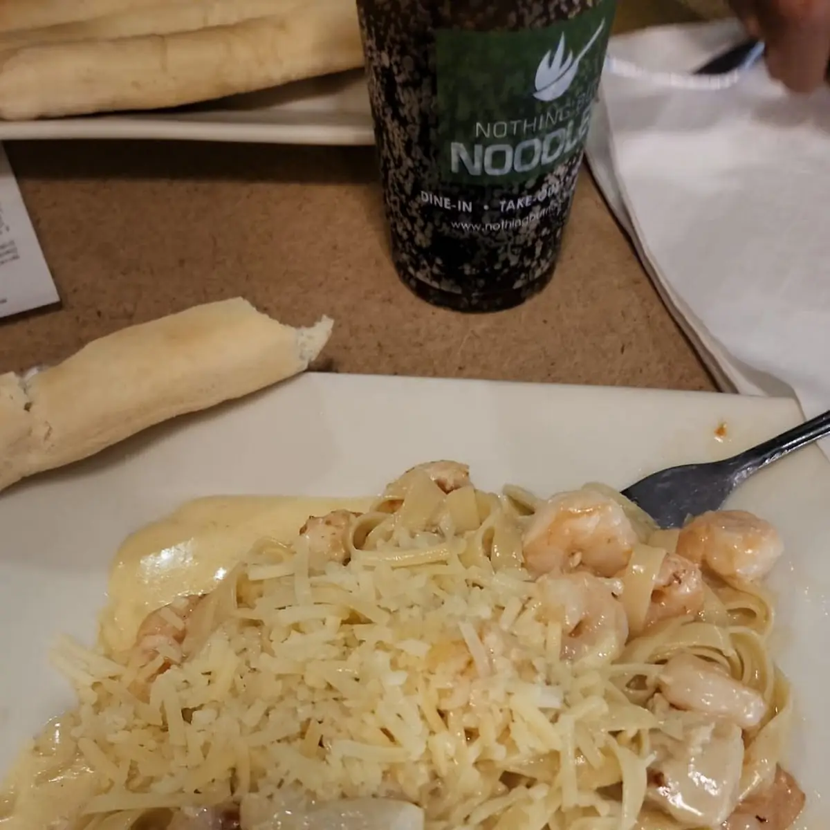 Shrimp Alfredo