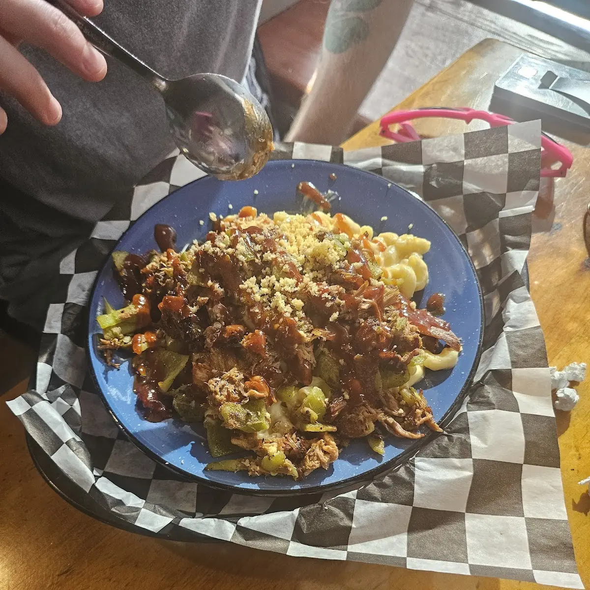 Pulled Pork Mac and Cheese
