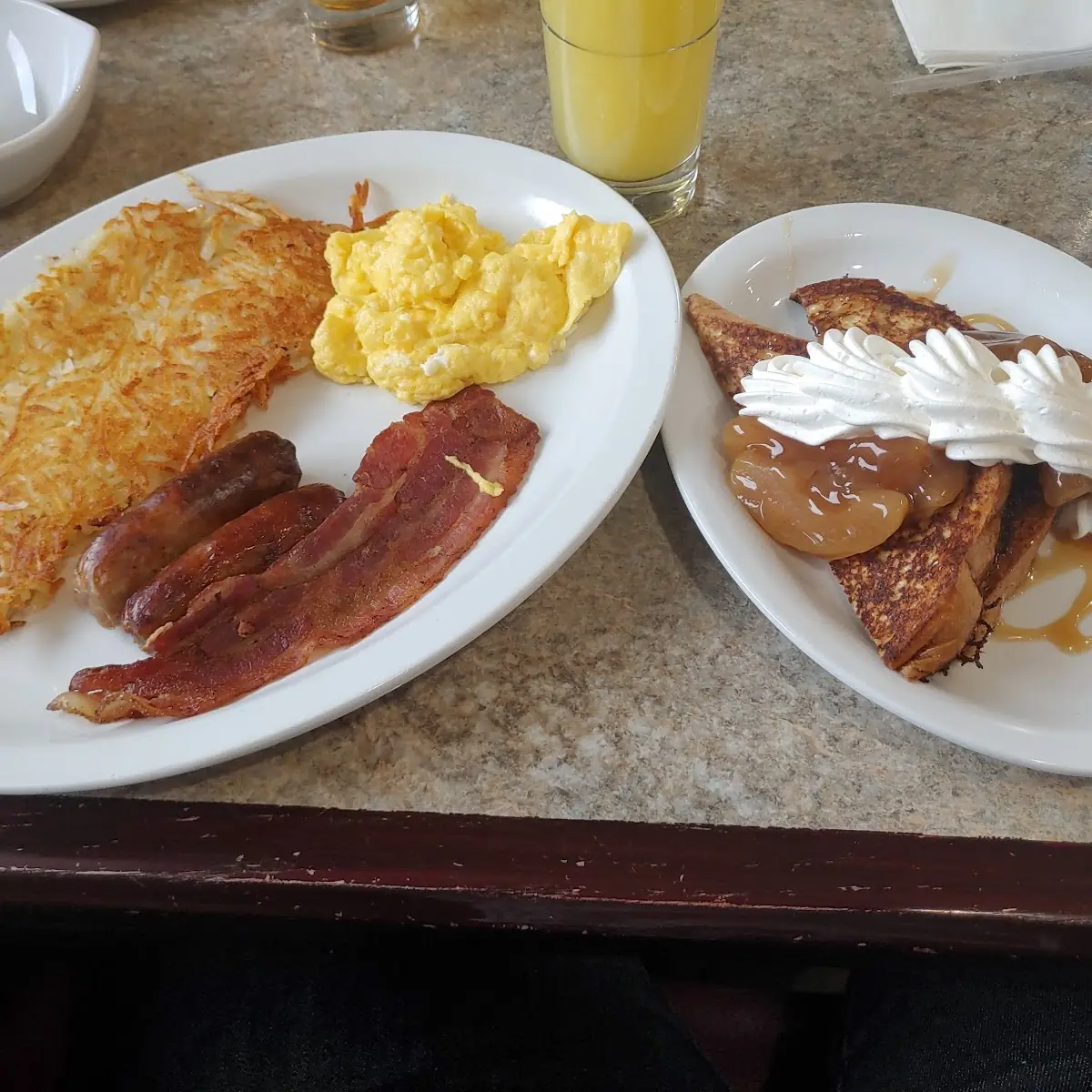 Gluten Free Pancake Combo