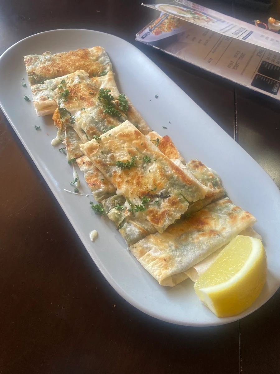 Spinach & Feta Gozleme, The Delightful Turk