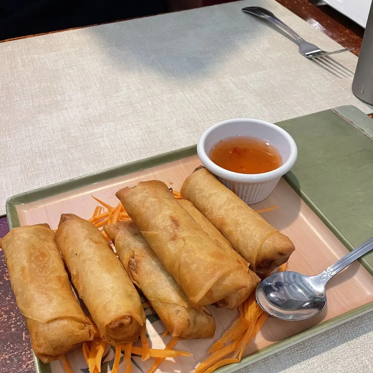 Chicken Crispy Spring Rolls