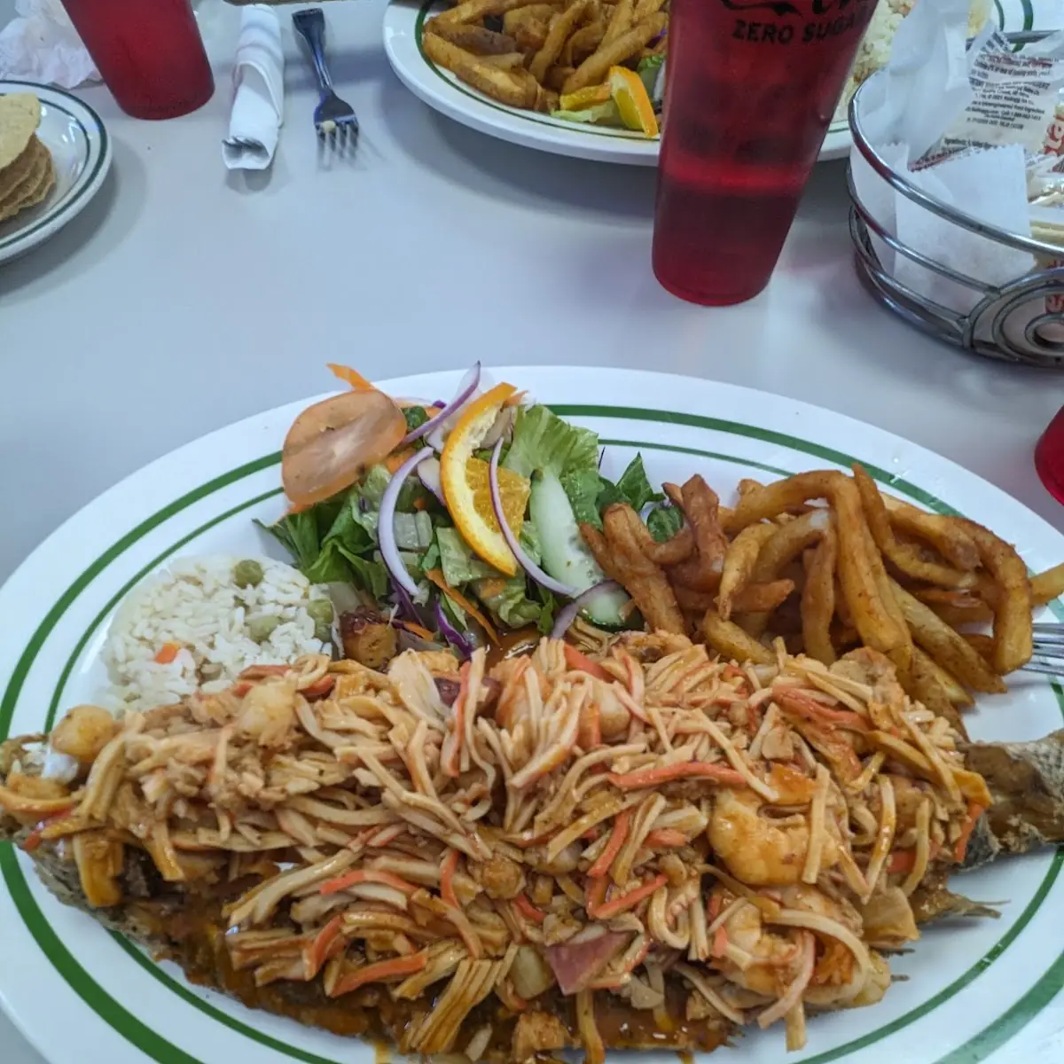 Stuffed Red Snapper
