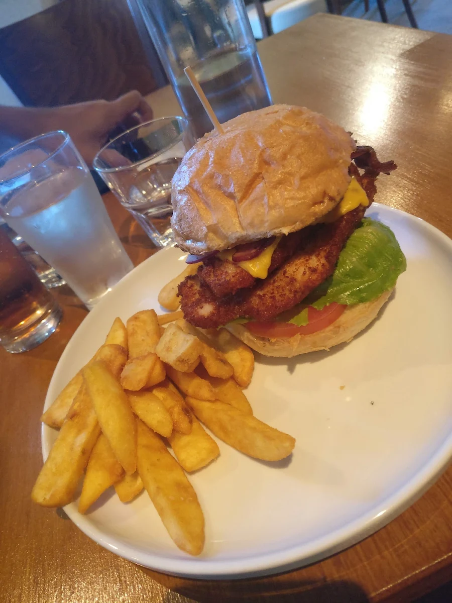Chicken Schnitzel Burger