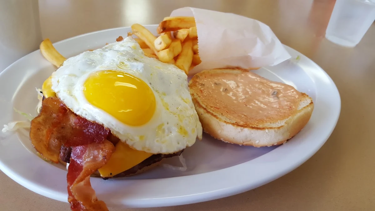 Bacon Cheeseburger with Egg Combo