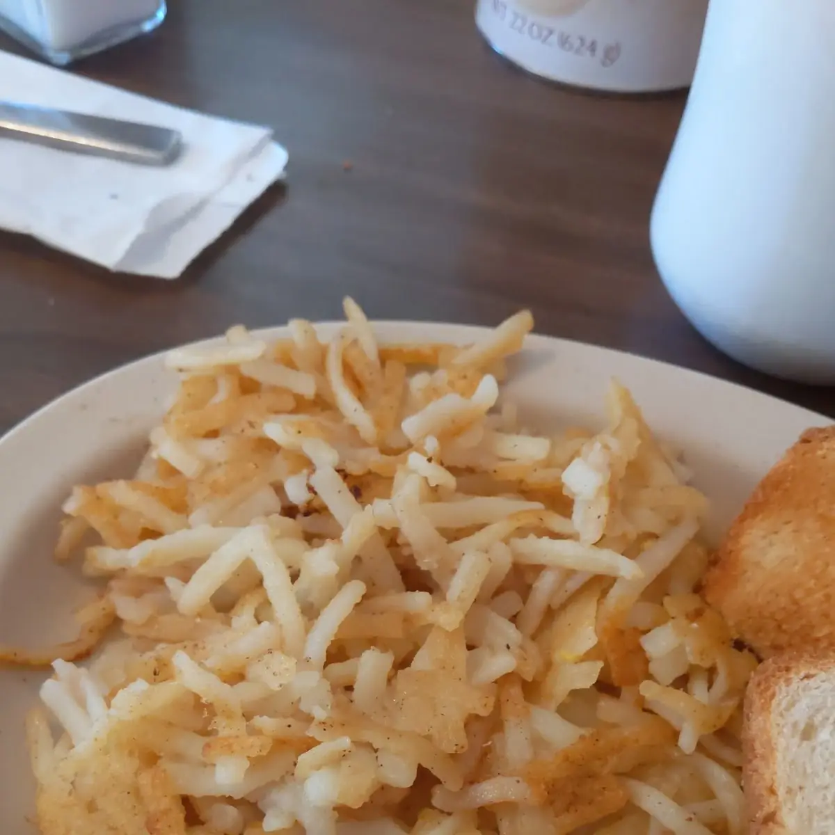 First Attempt at Crisp Hash Browns Very Soggy