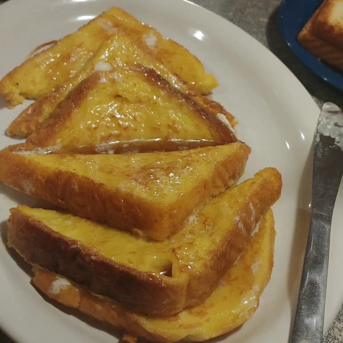 French Toast and Eggs over Easy