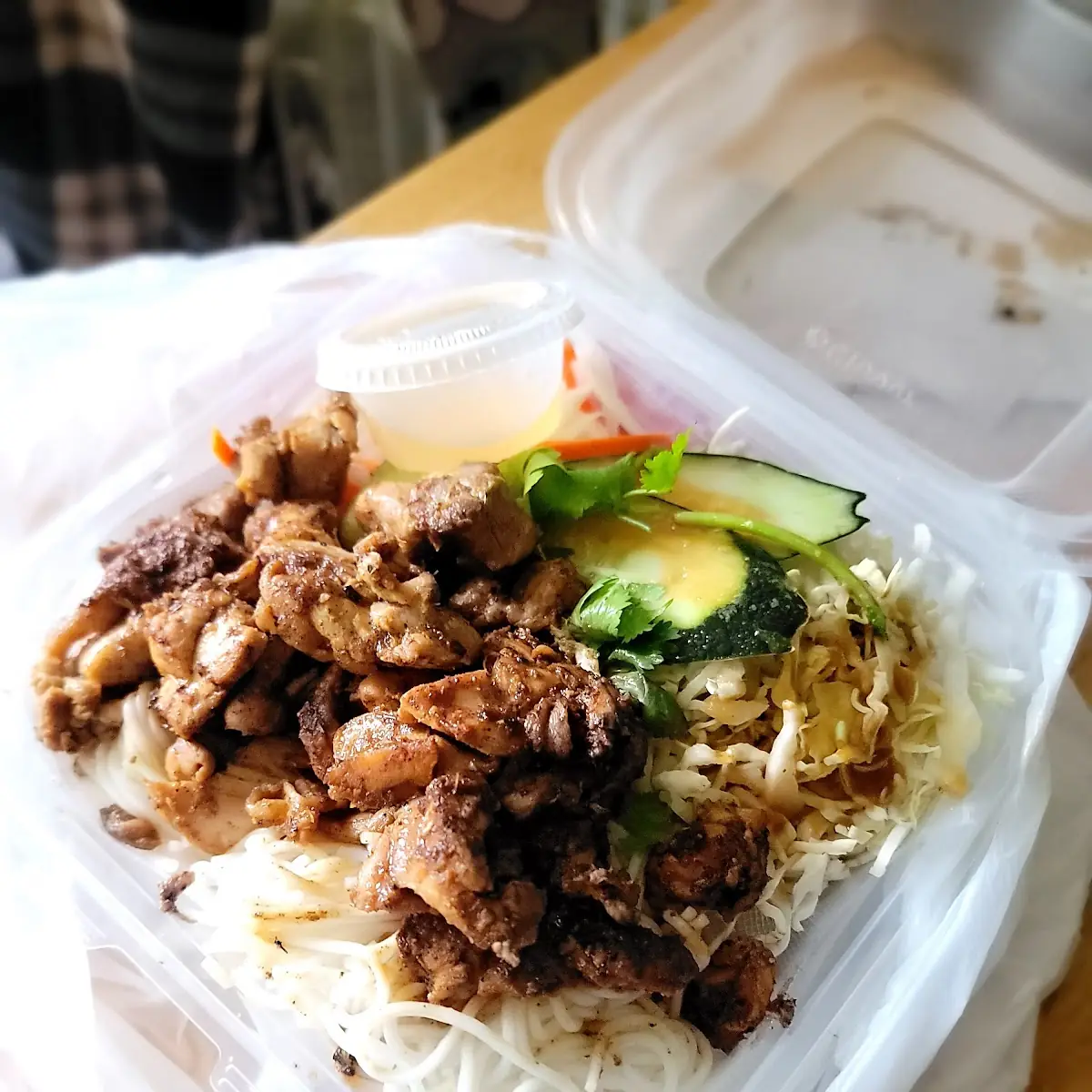 Vermicelli Plate with Lemongrass Pork