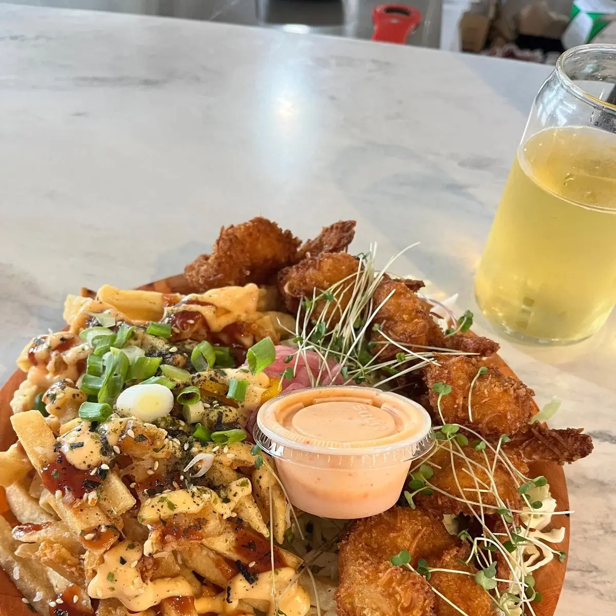 Coconut Shrimp Plate