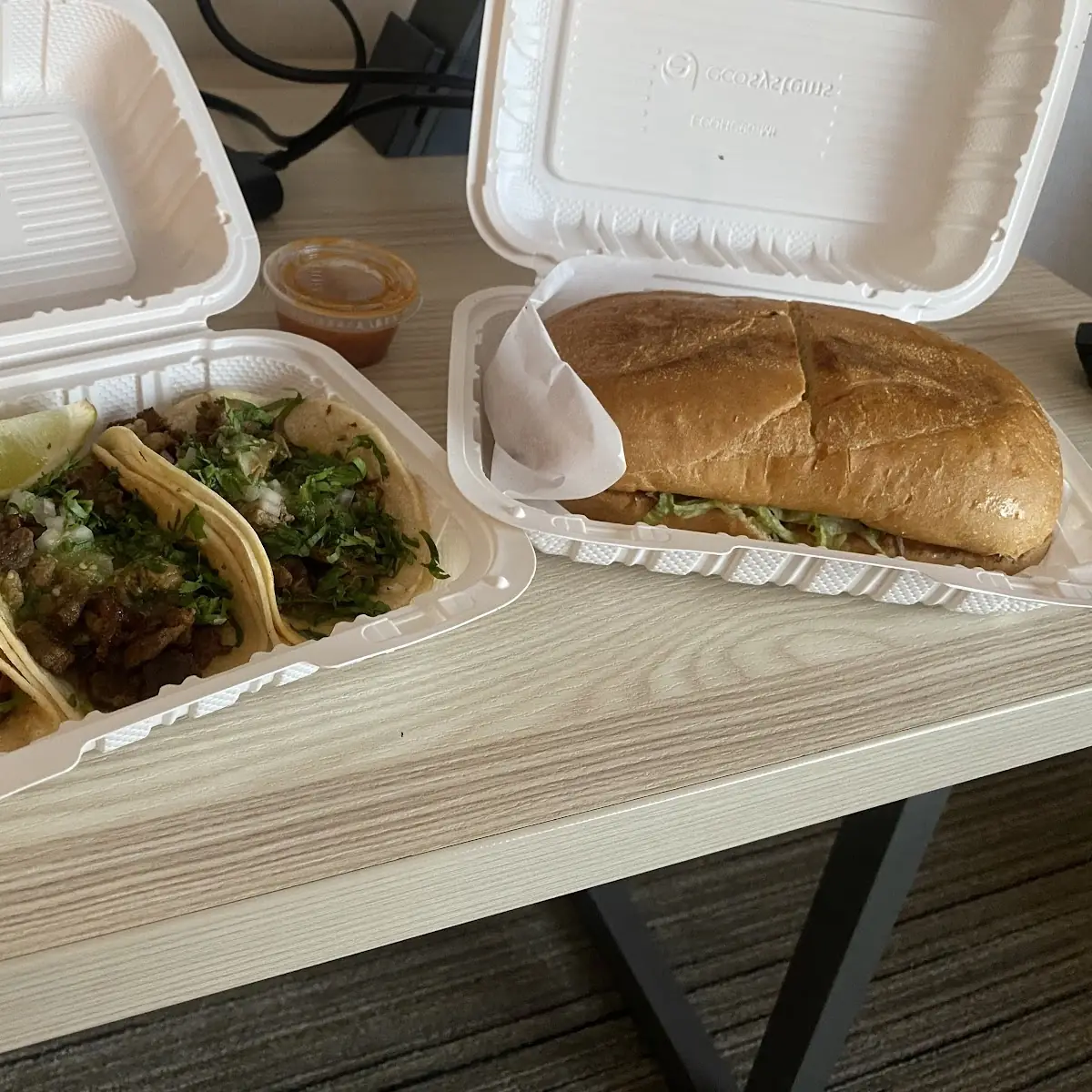 Tacos de Asada Torta