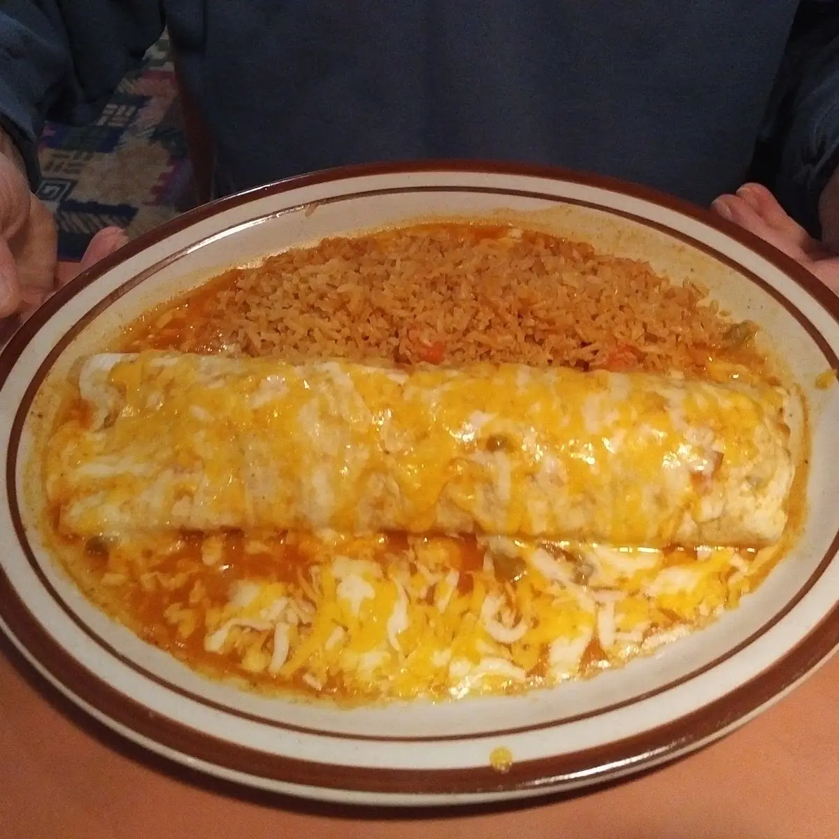 Wet Chicken Burrito