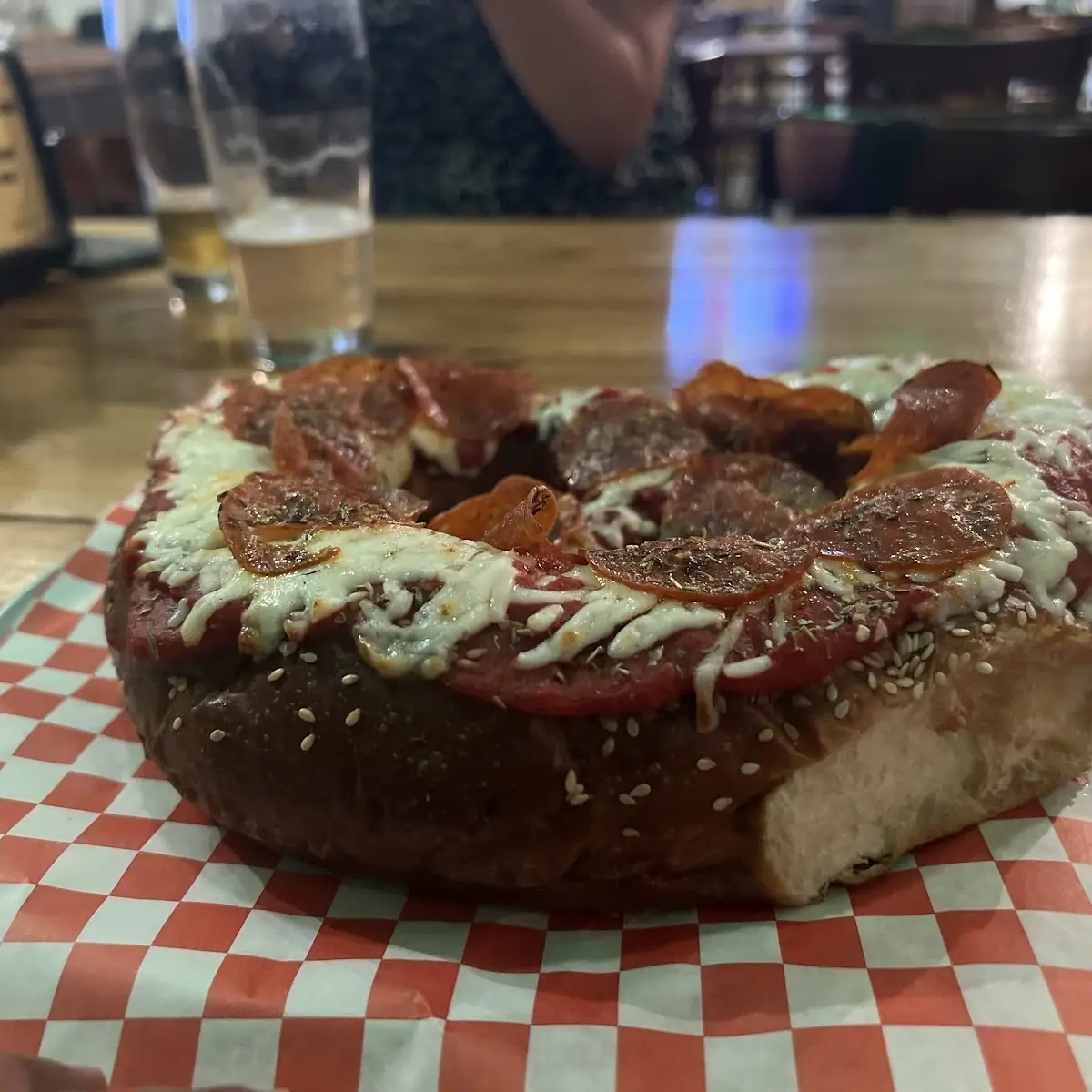 Pretzel Pizza