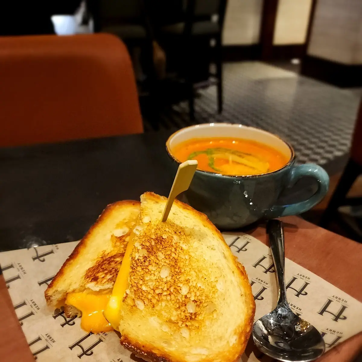 Grilled Cheese with Tomato Soup