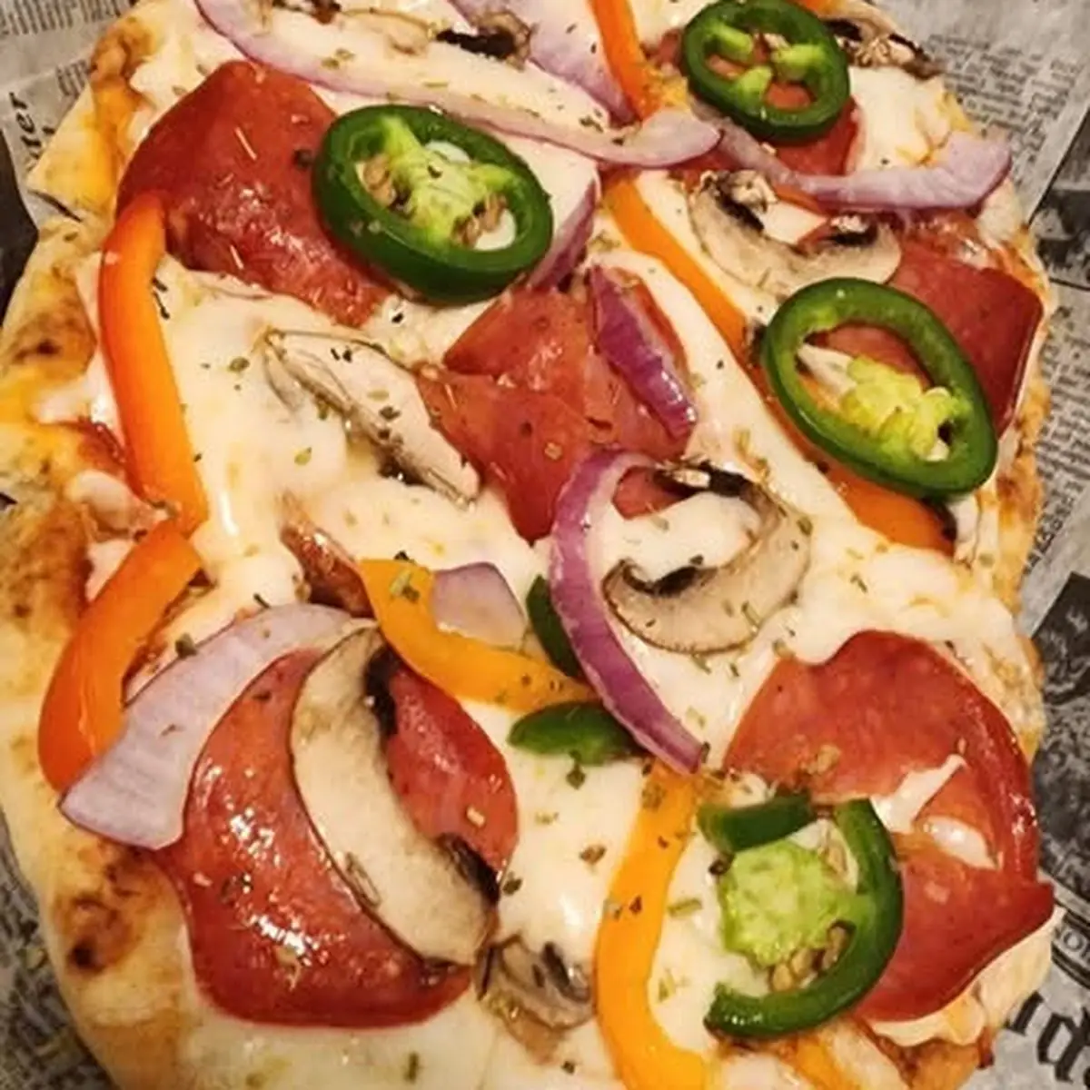 Frontier-Style Personal Pizza