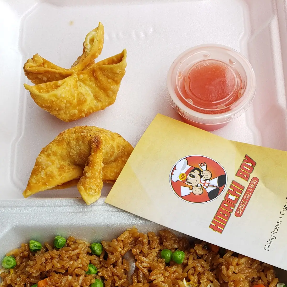 Cashew Chicken Crab Rangoon