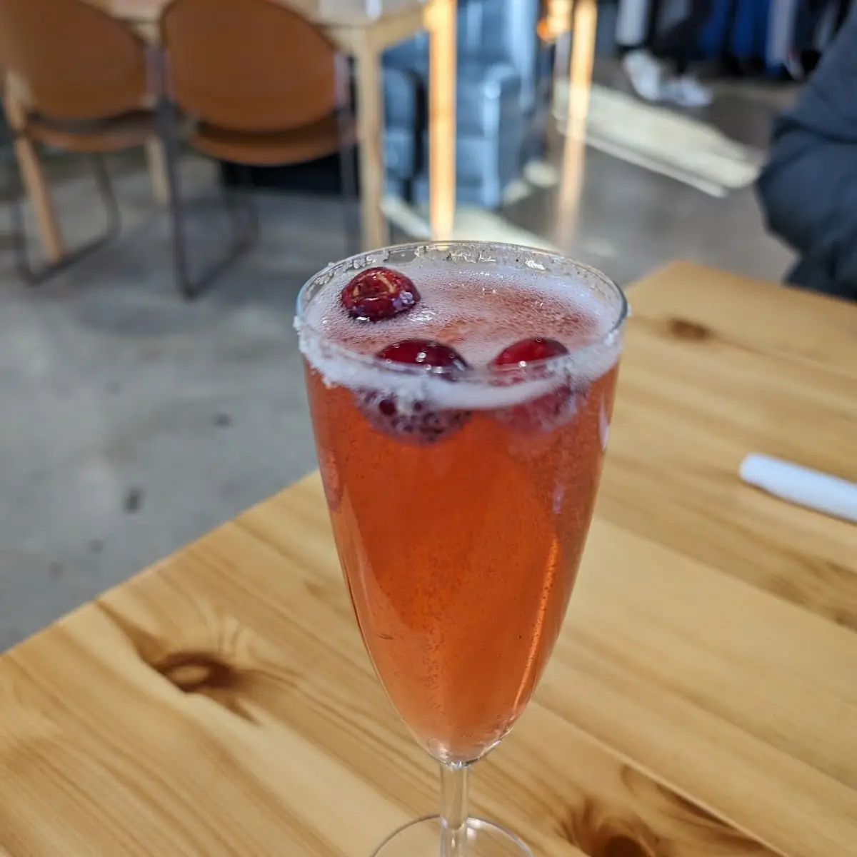 Cranberry Mimosa