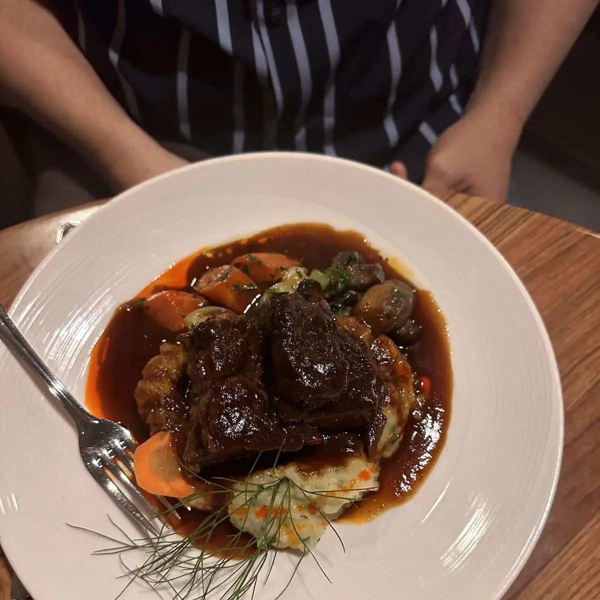 Lamb Mashed Potatoes Green Beans