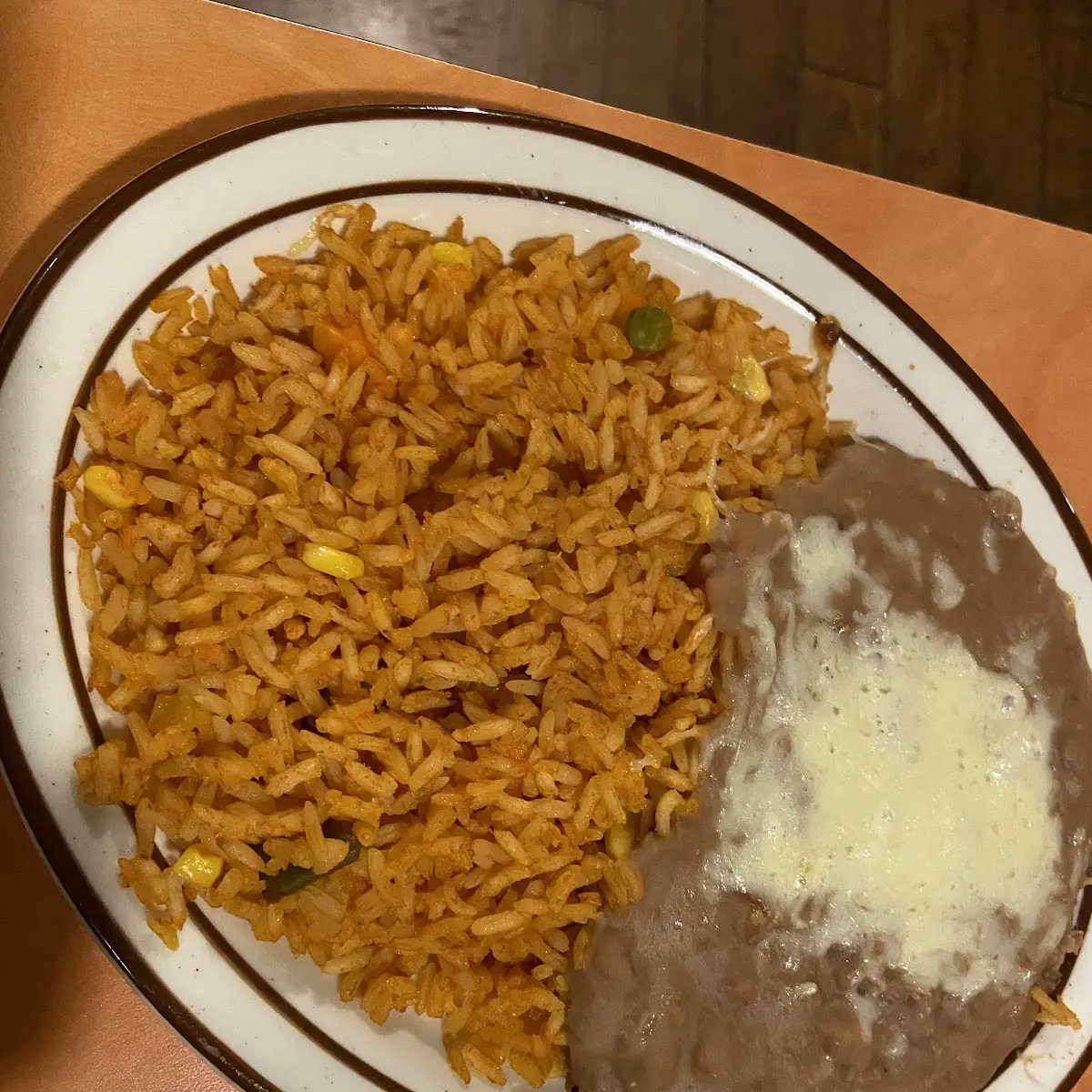 Kids Enchilada with Rice & Refried