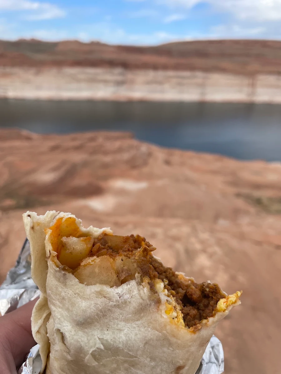 Chorizo Breakfast Burrito