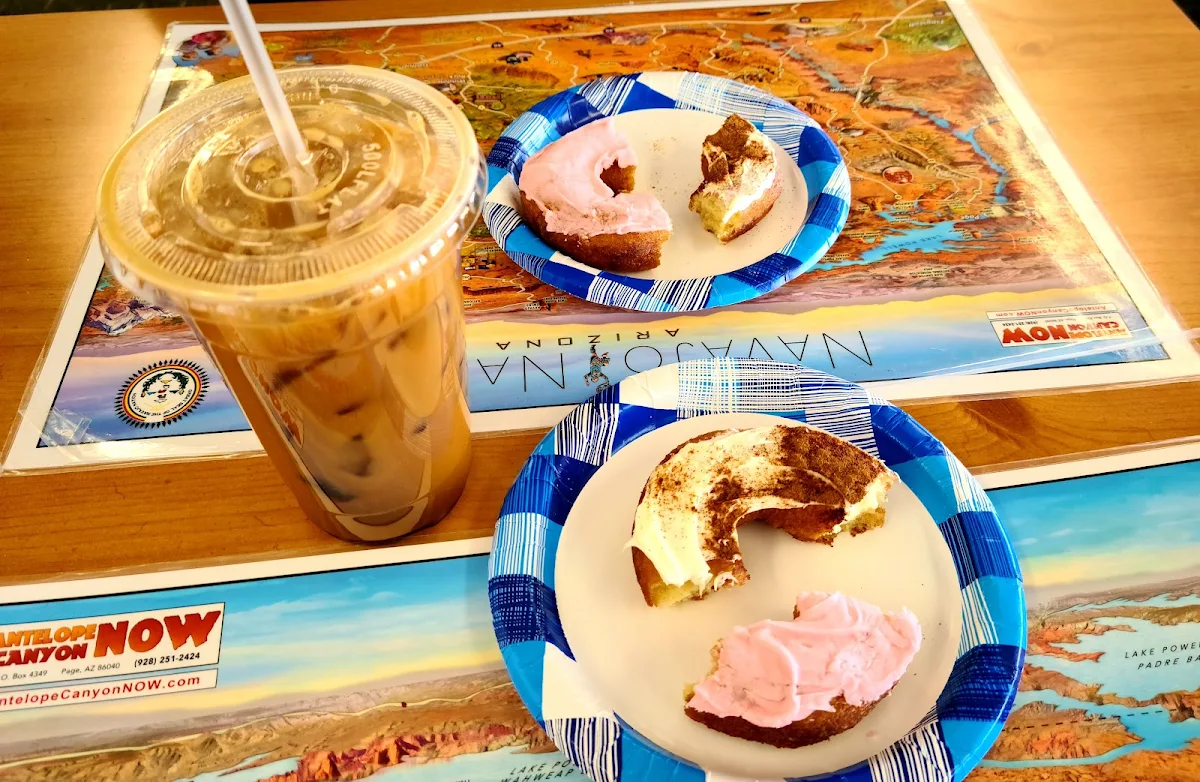 Cinnamon Roll and Strawberry Donut