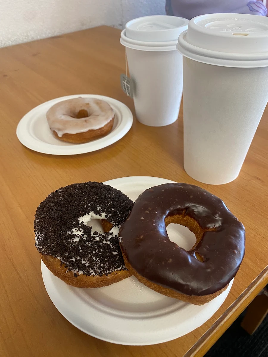 Peanut Chocolate Donuts