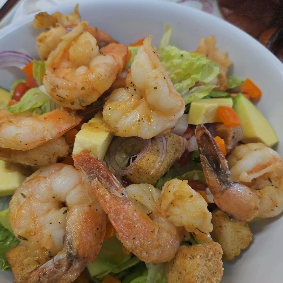 Grilled Shrimp Salad