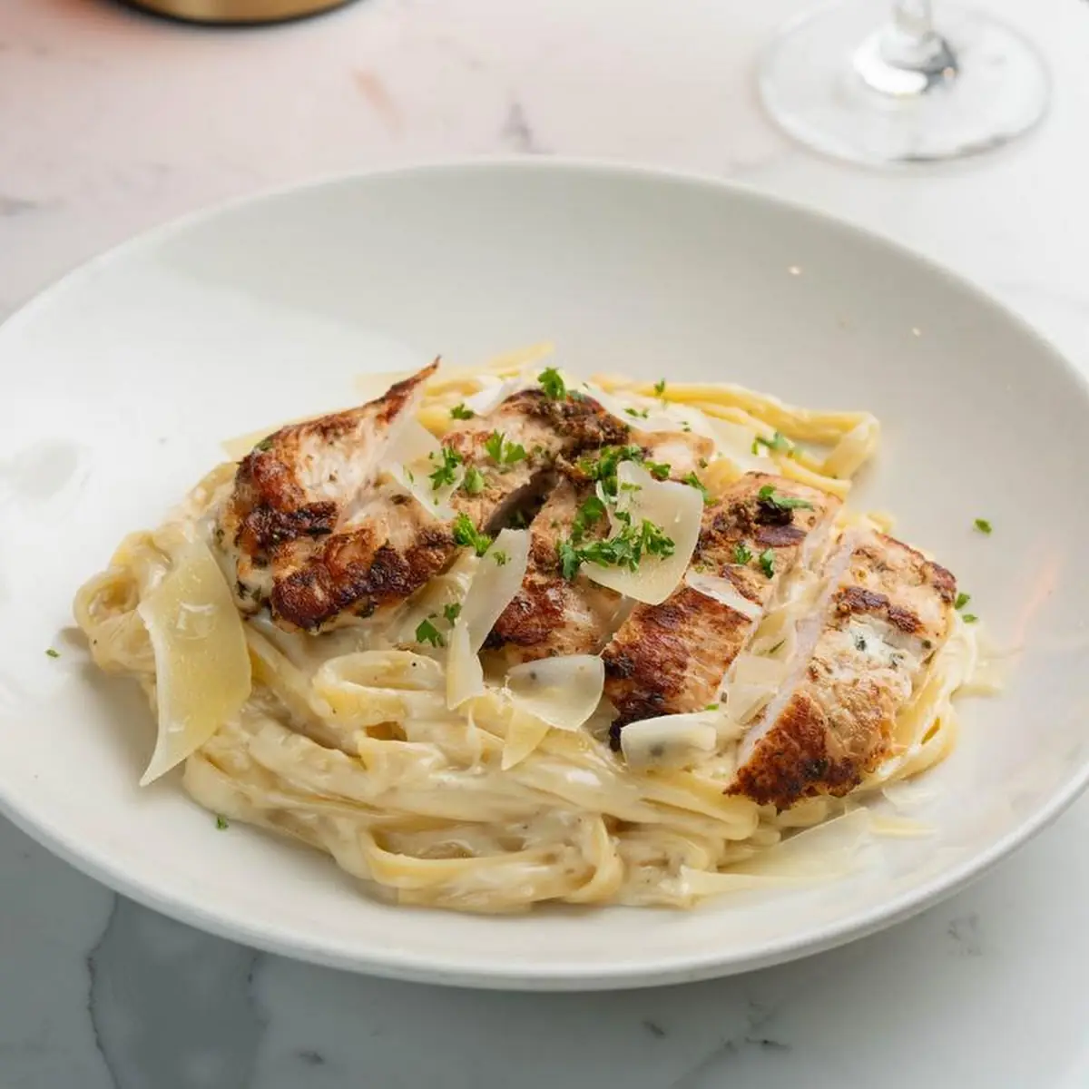 Chicken Fettuccine Alfredo