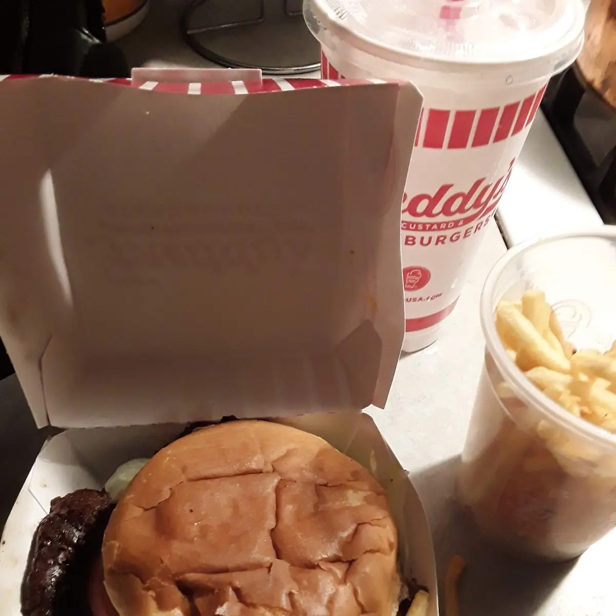 Double Cheeseburger Fries Drink