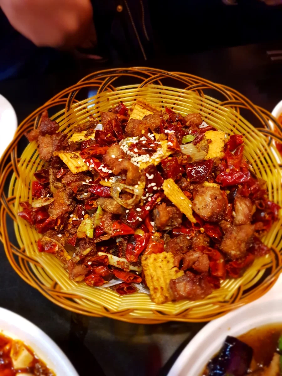 Chili Pepper Chicken, Chengdu Spicy Restaurant