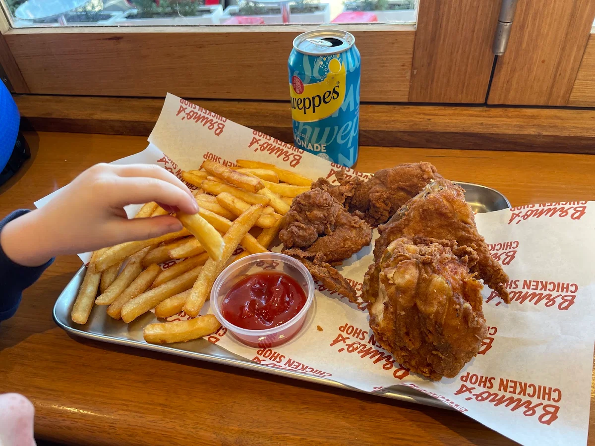 Fried Chicken and Chips, Bruno's Chicken Shop Mordialloc