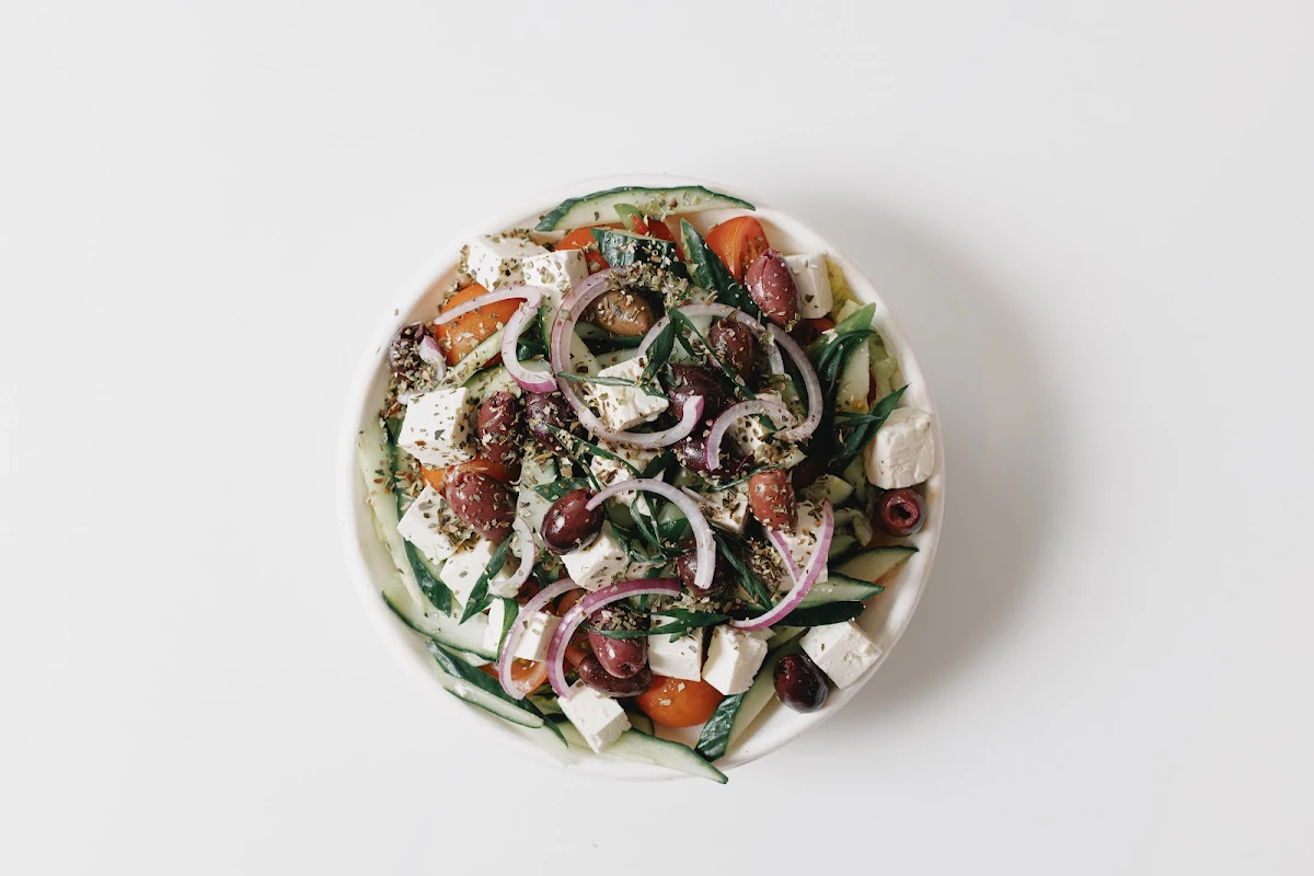 Greek Salad, Bruno's Chicken Shop Mordialloc