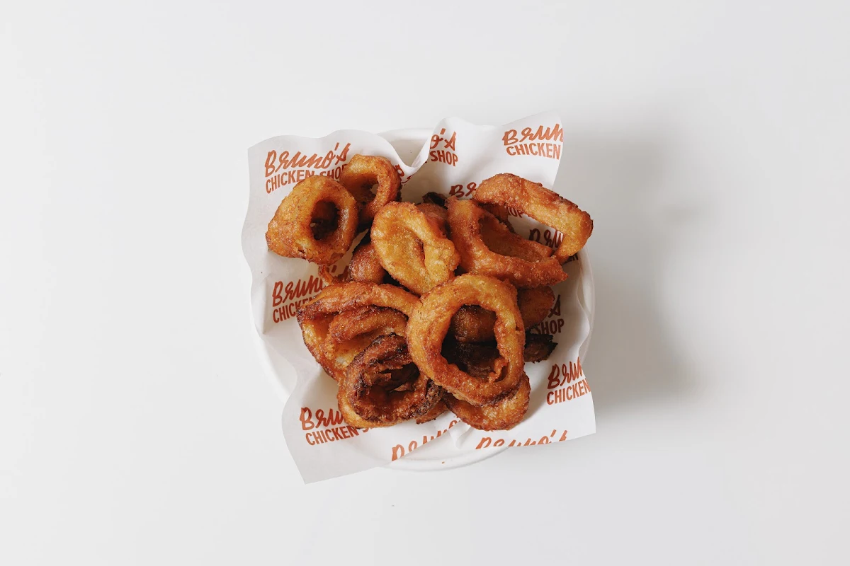 Onion Rings, Bruno's Chicken Shop Mordialloc