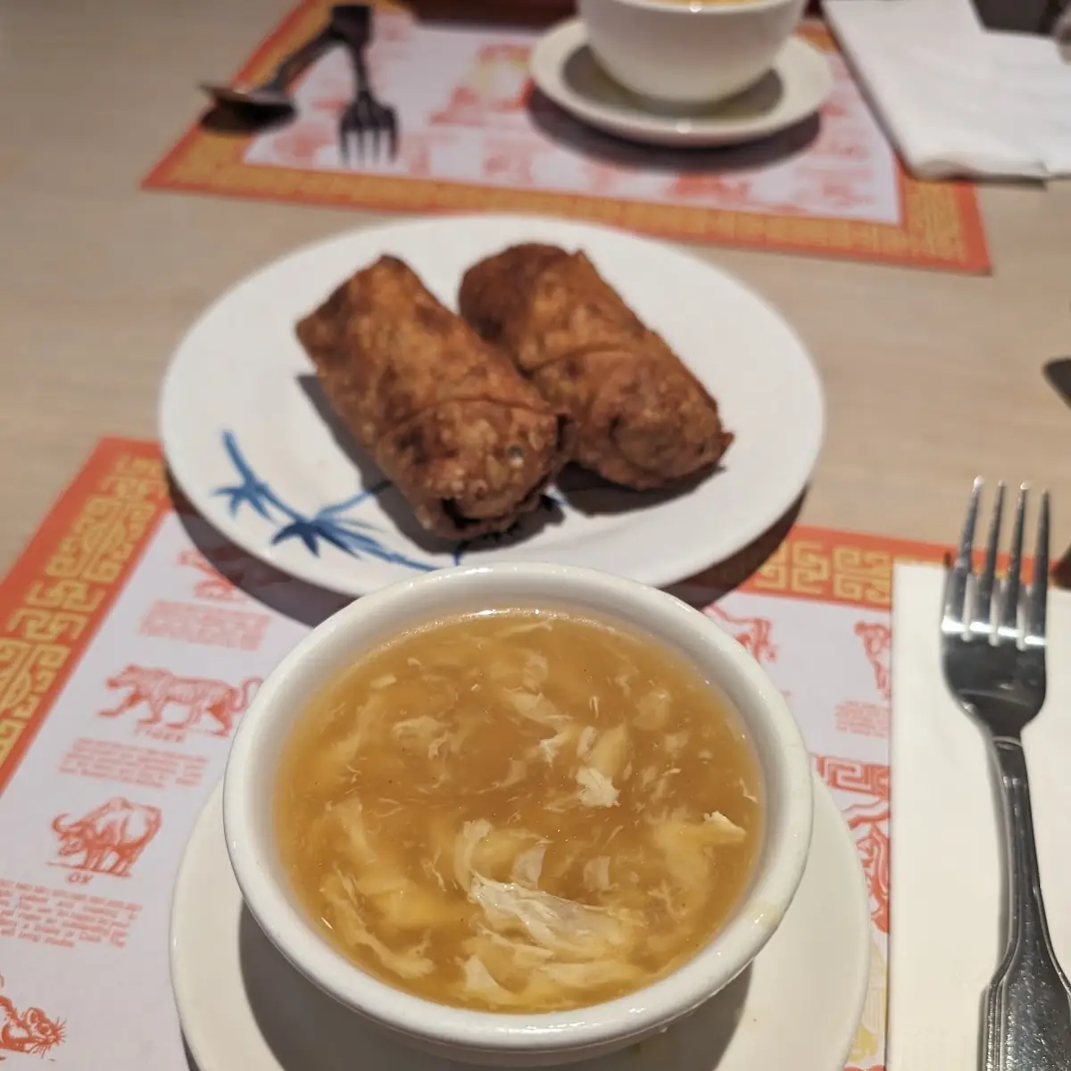 Egg Drop Soup Lunch
