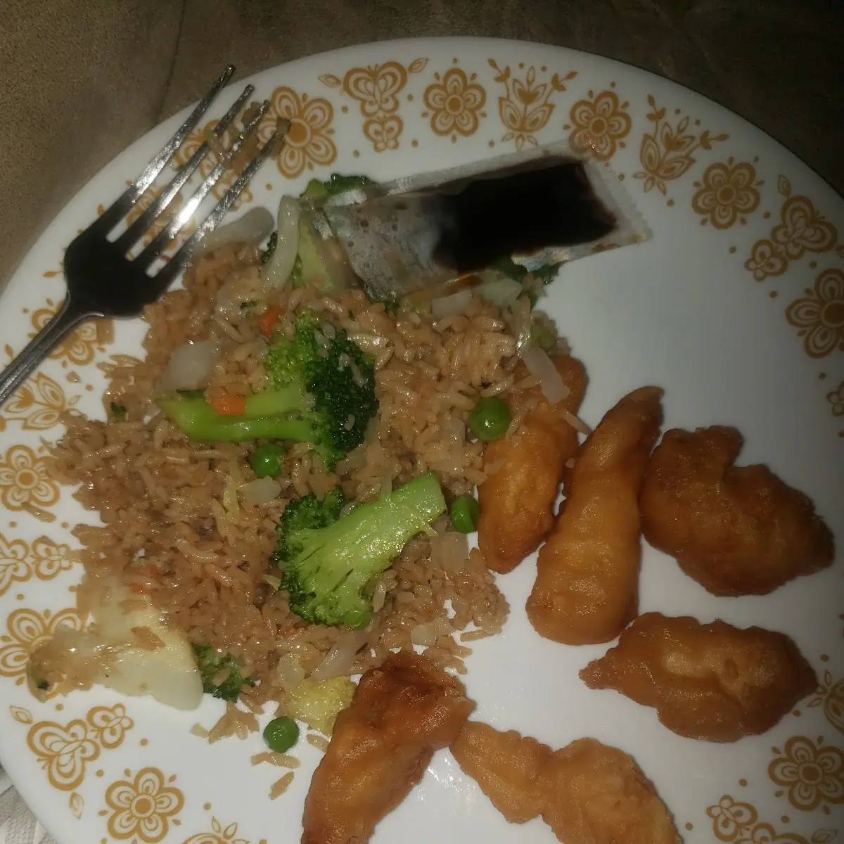 Sweet and Sour Chicken Fried Rice