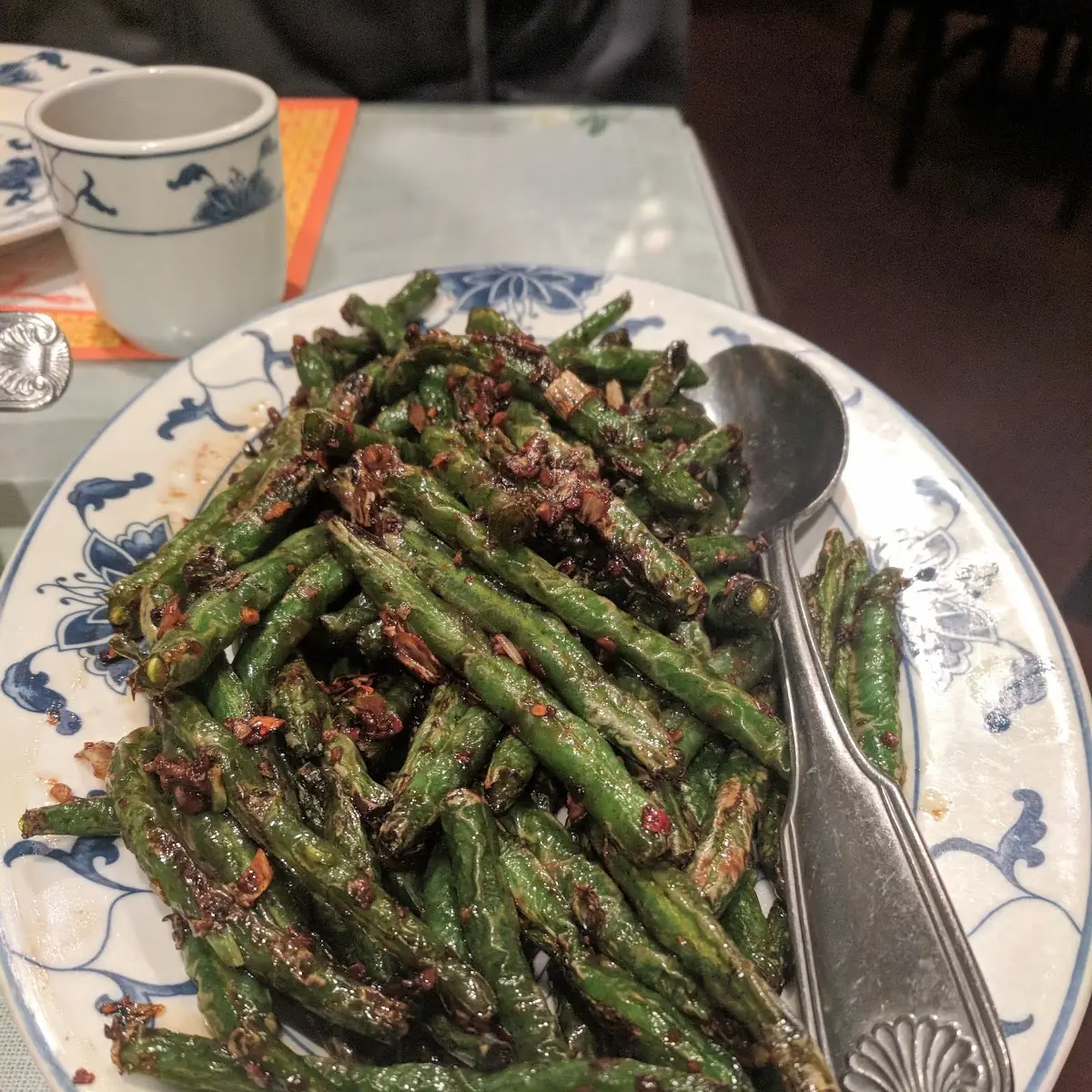 Schezwan Green Beans