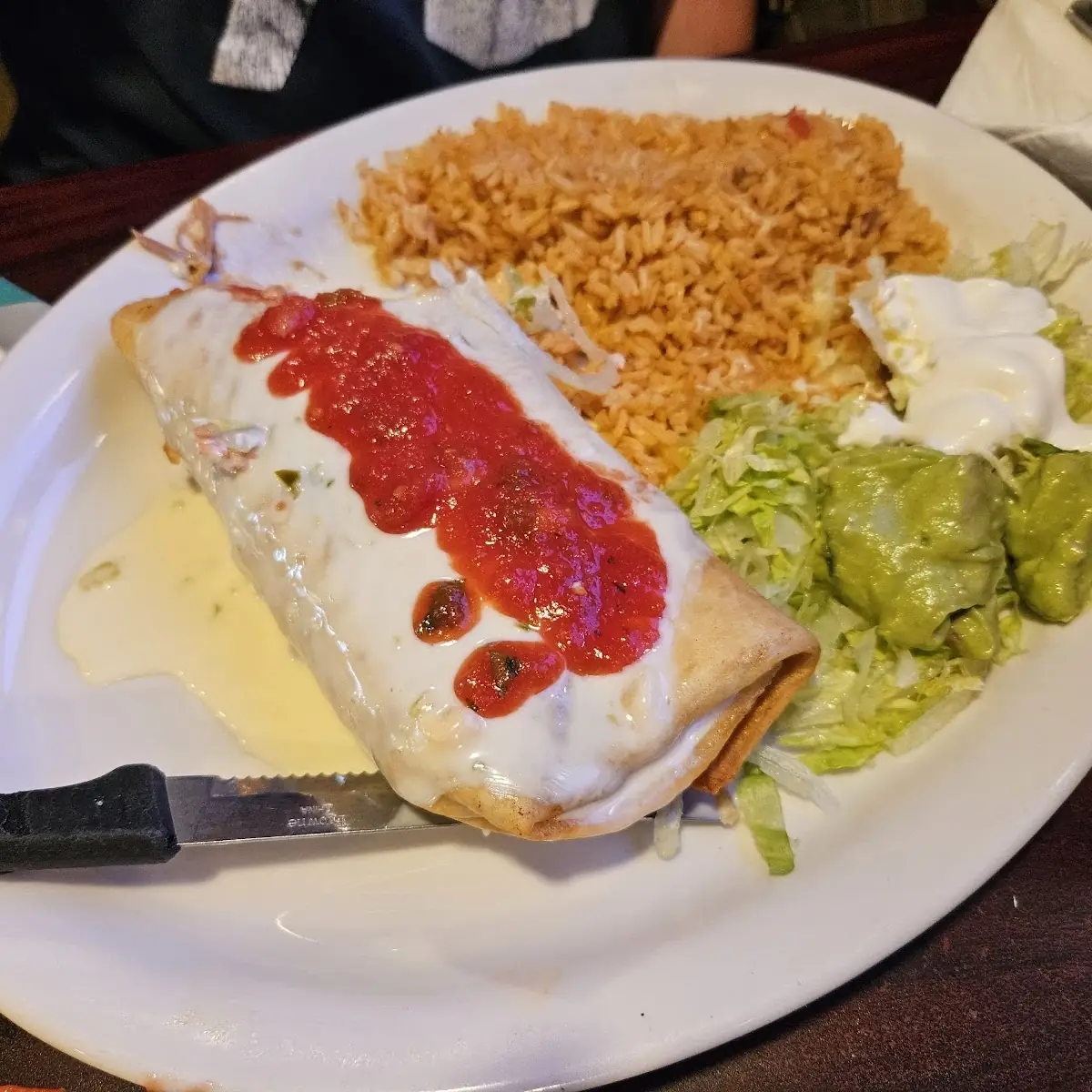Monster Chile Verde Burrito