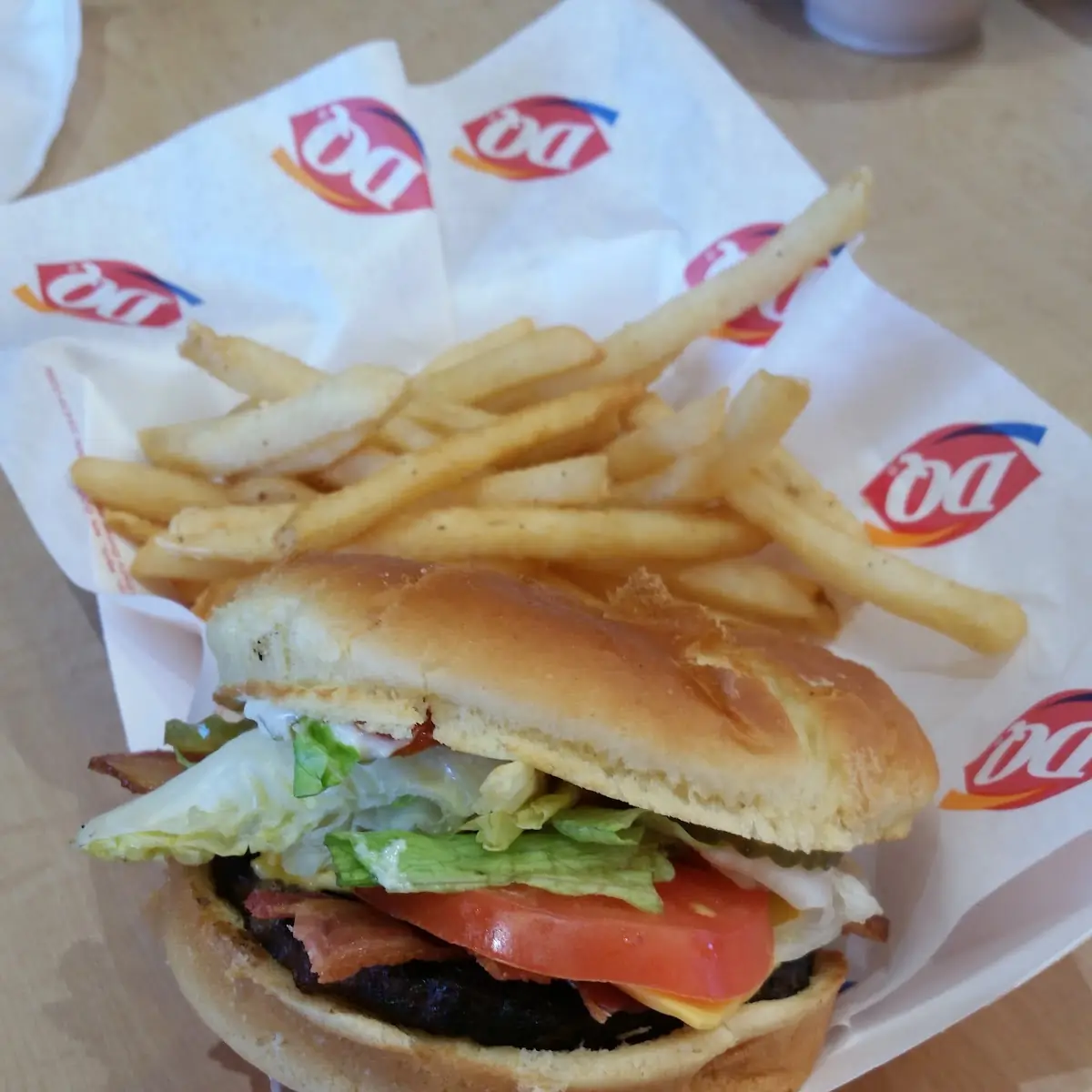 1 Bacon Cheeseburger