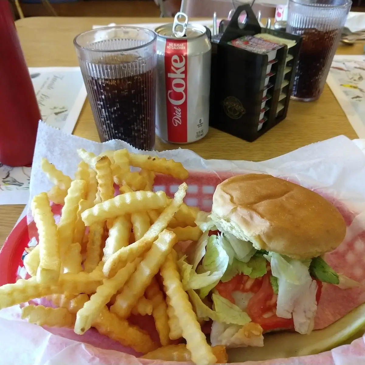 Grilled Chicken Sandwich with Fries