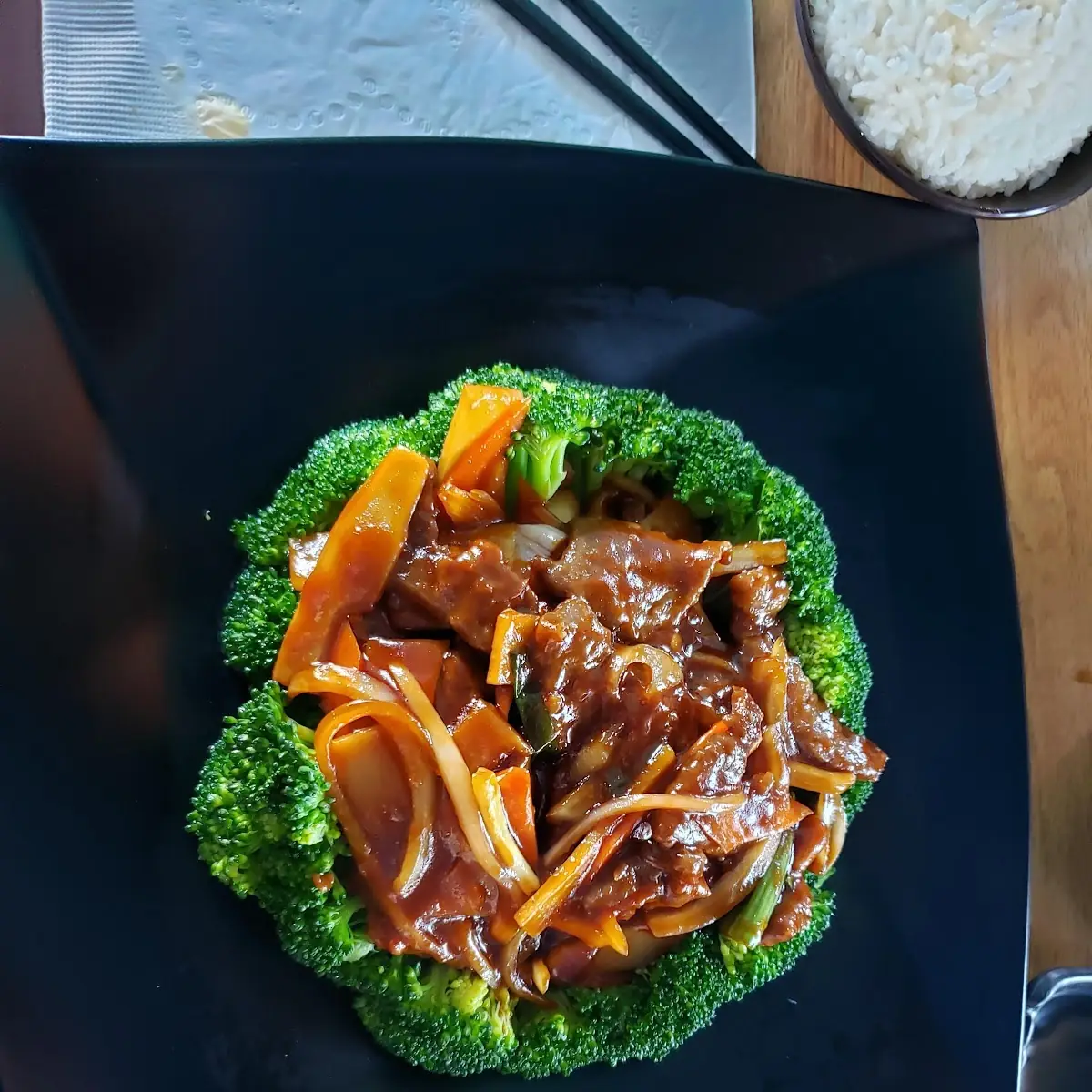 Broccoli Beef or Chicken