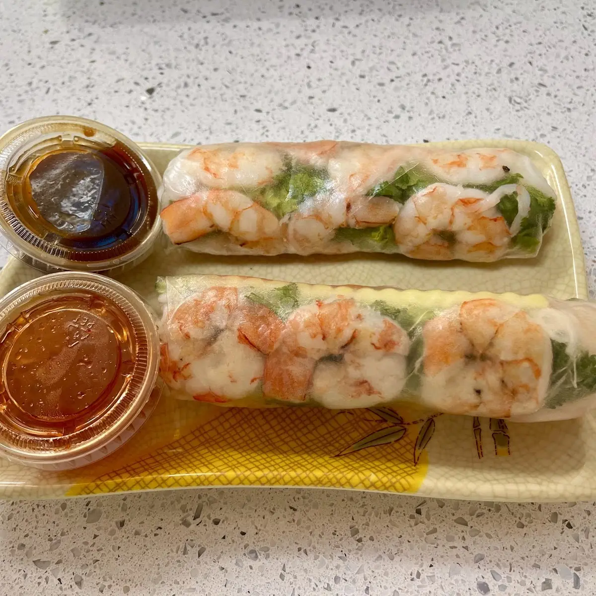 Fresh Shrimp Spring Rolls