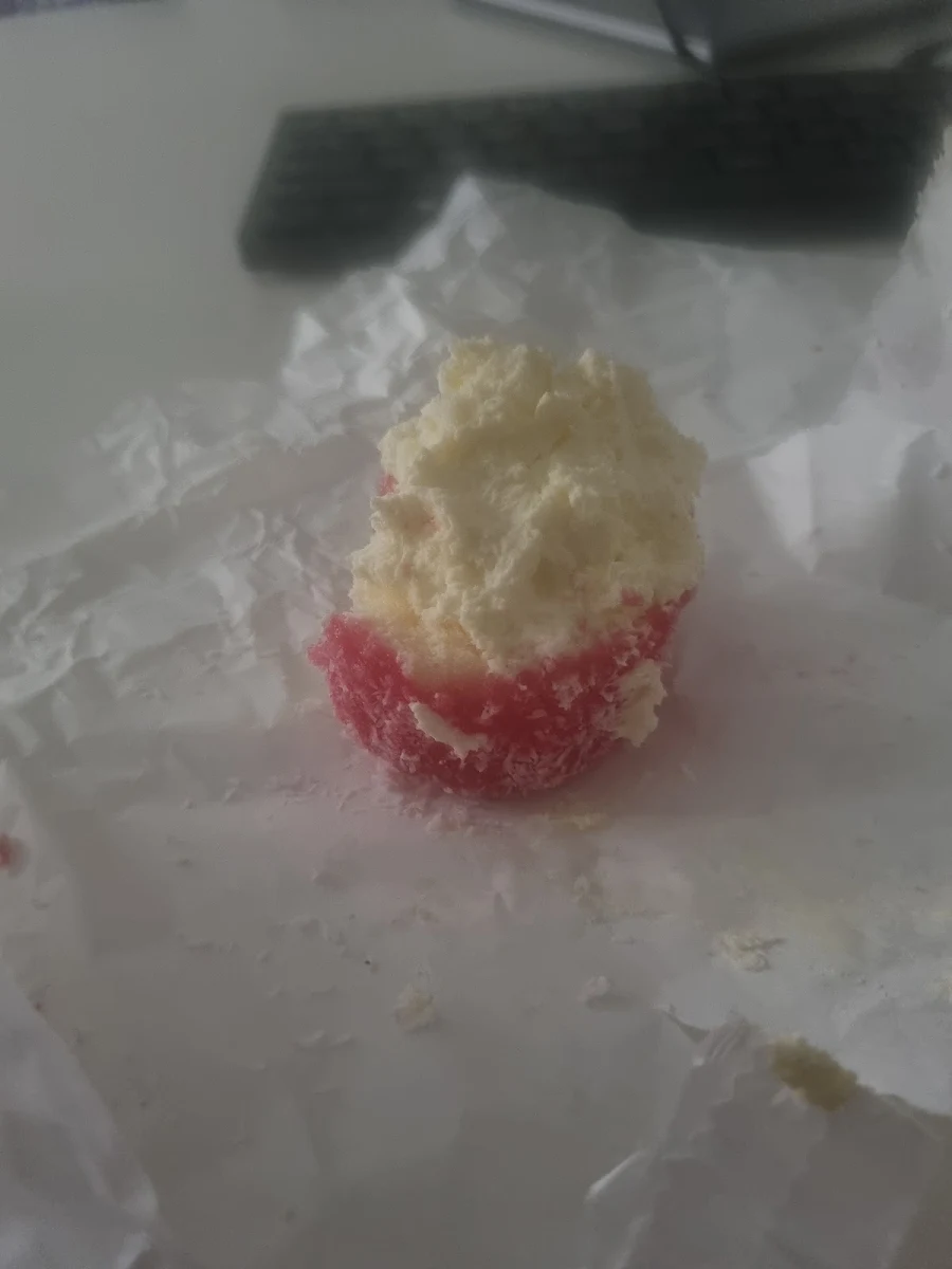 Raspberry Cream Lamington, Prices Fresh Hillcrest Bakery
