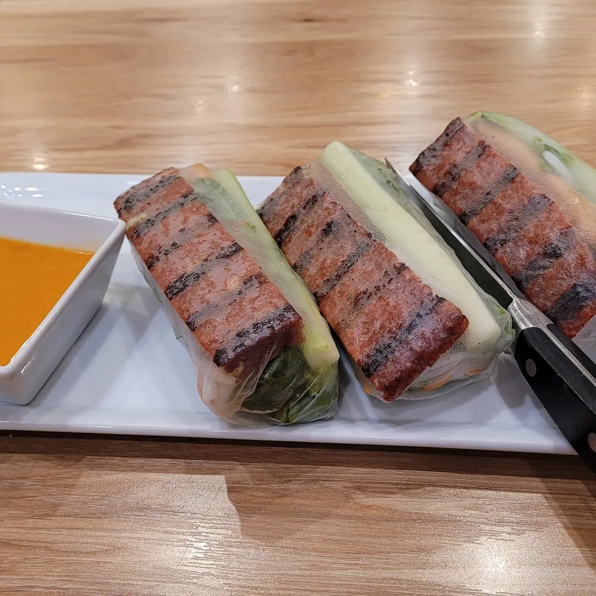 Grill Pork Roll