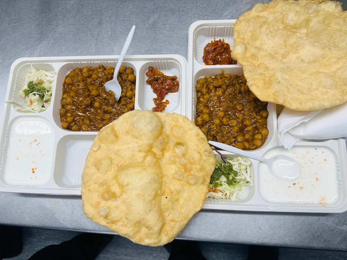 Samosa Chana Plate