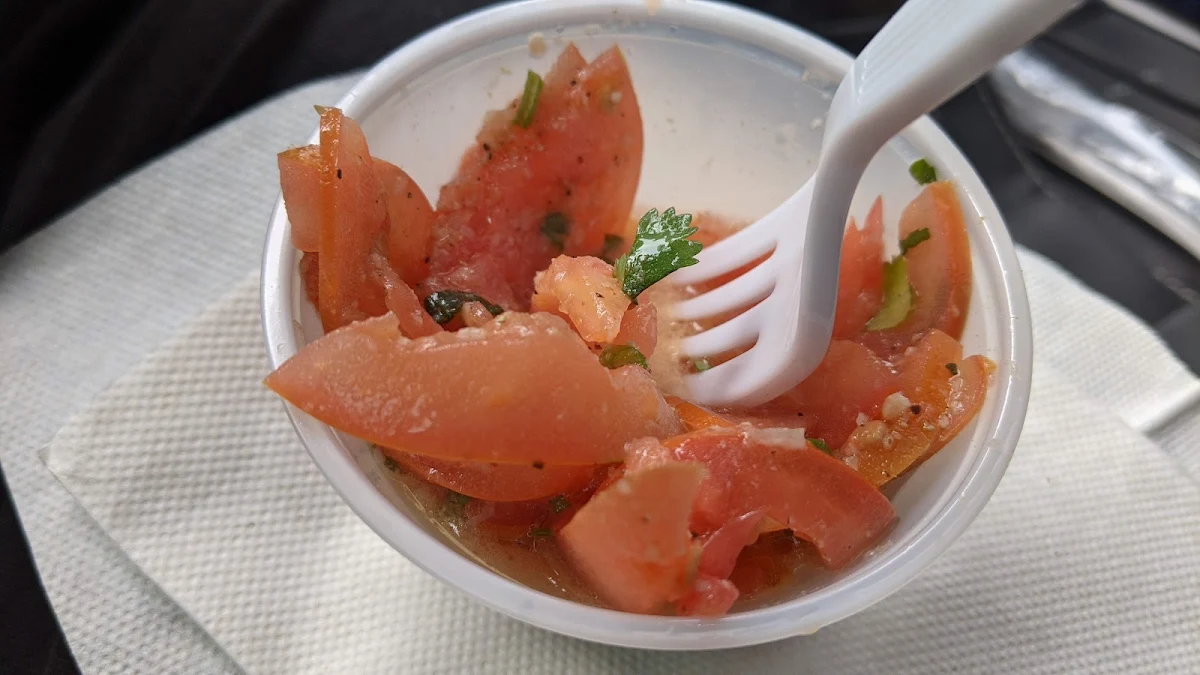Garlic Tomatoes, Tut's Egyptian Street Food