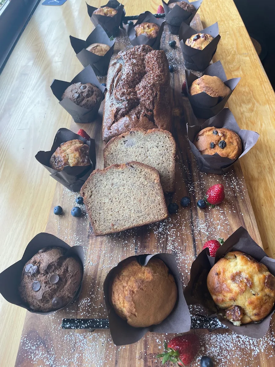 Banana Bread Wespresso Ricotta, Drake and Duck Cafe