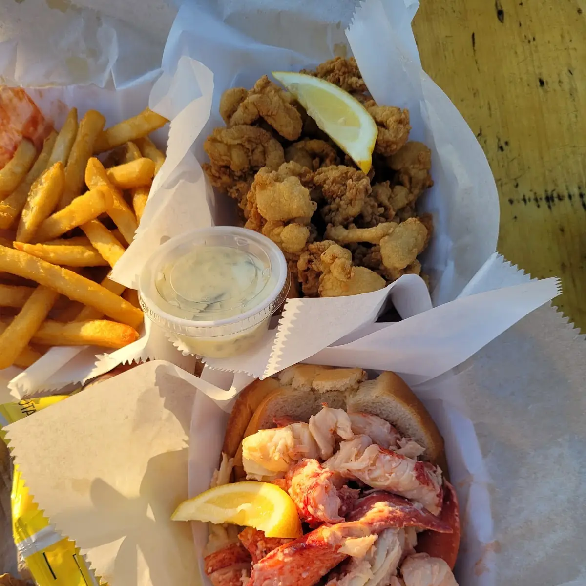 Fried Clam Roll
