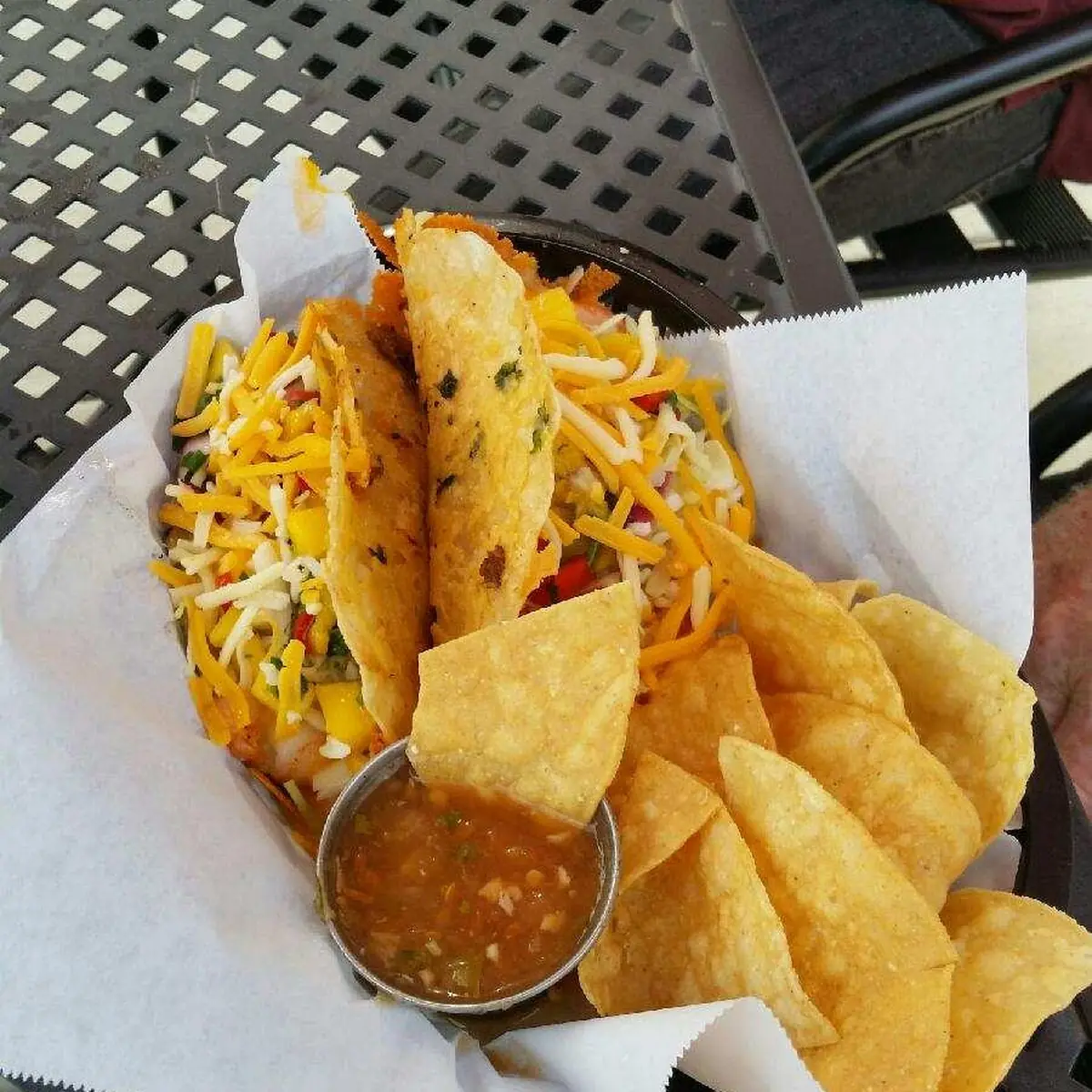 Two Shrimp Tacos
