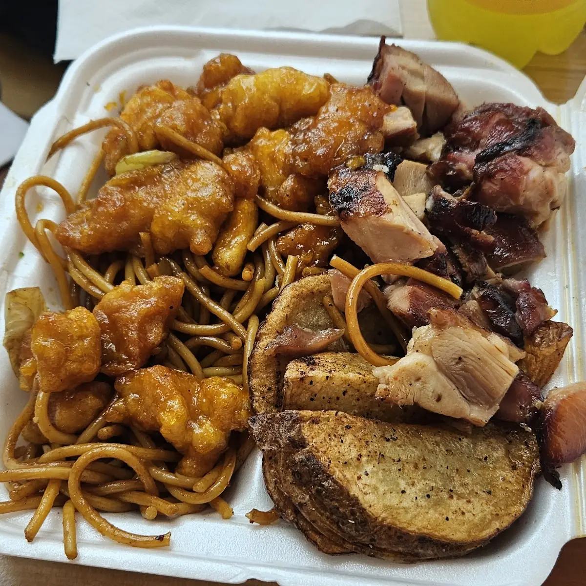 Potato & Lo Mein