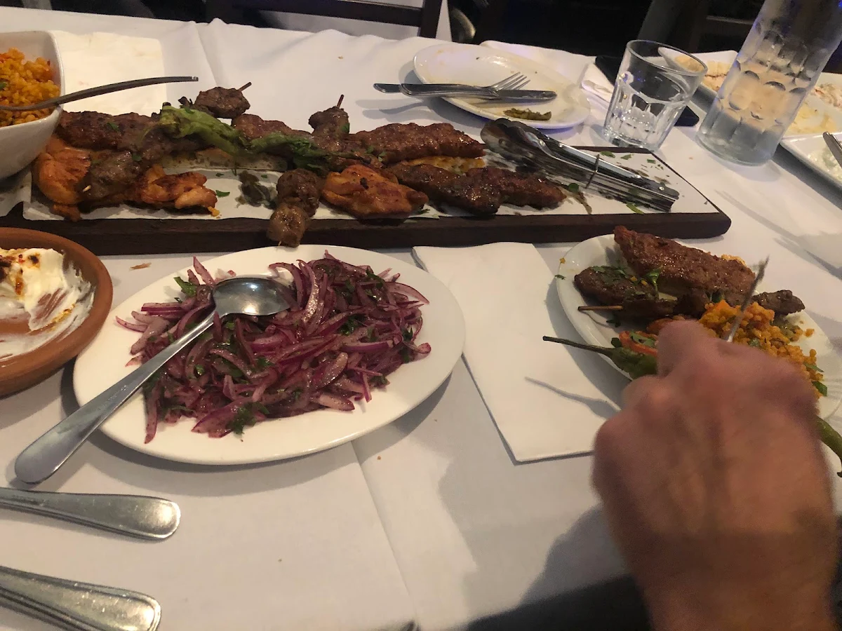 Mixed Kebabs, Aysel Turkish Restaurant