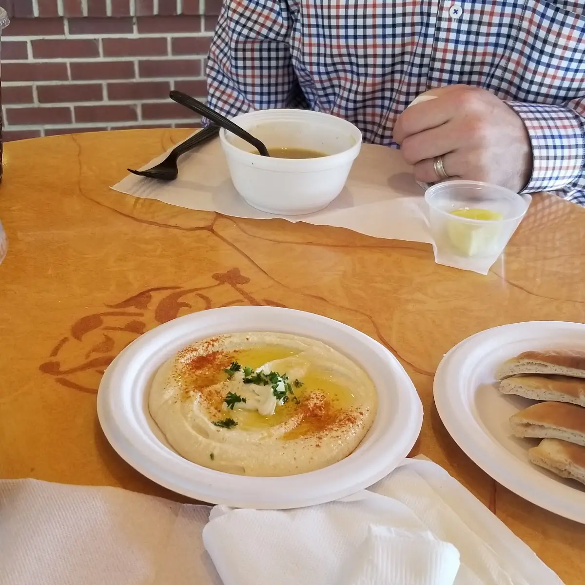 Hummus with Pita Bread
